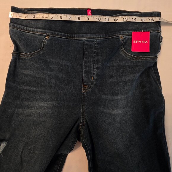 Spanx Women's Distressed Denim Leggings - Picture 8 of 9